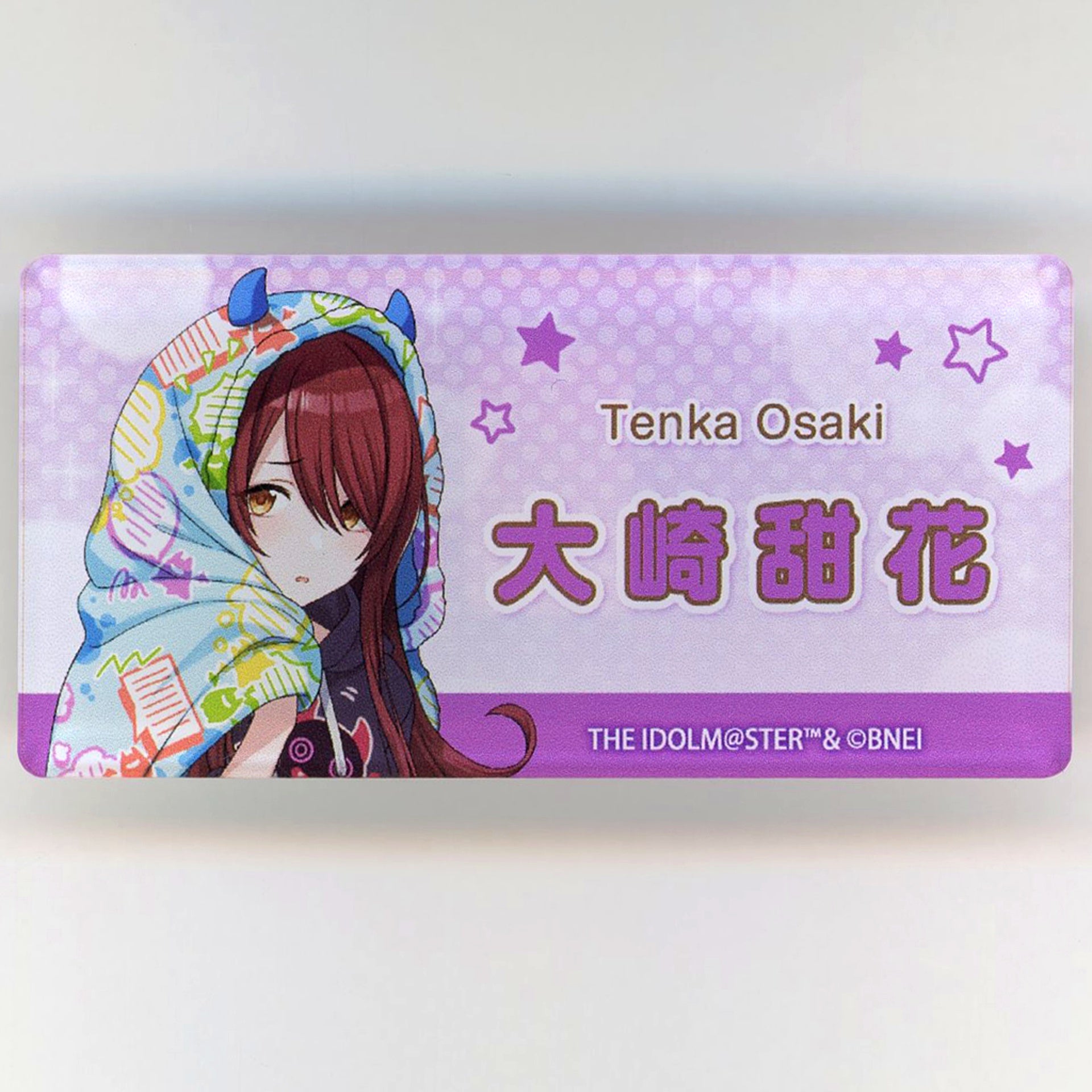 Tenka Osaki The Idolmaster Shiny Colors x Yomiuriland Name Plate Badge B [USED]