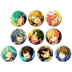 Set of 10 Ensemble Stars!! Theme Scout Button 2024 SPRING -Idol Side- [USED]