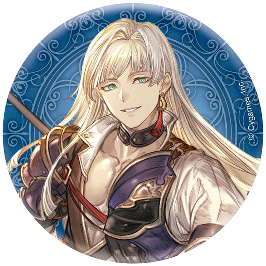 Granblue Fantasy Cassius Aurora Character Badge Collection Anniversary Event BOX Buttons [USED]