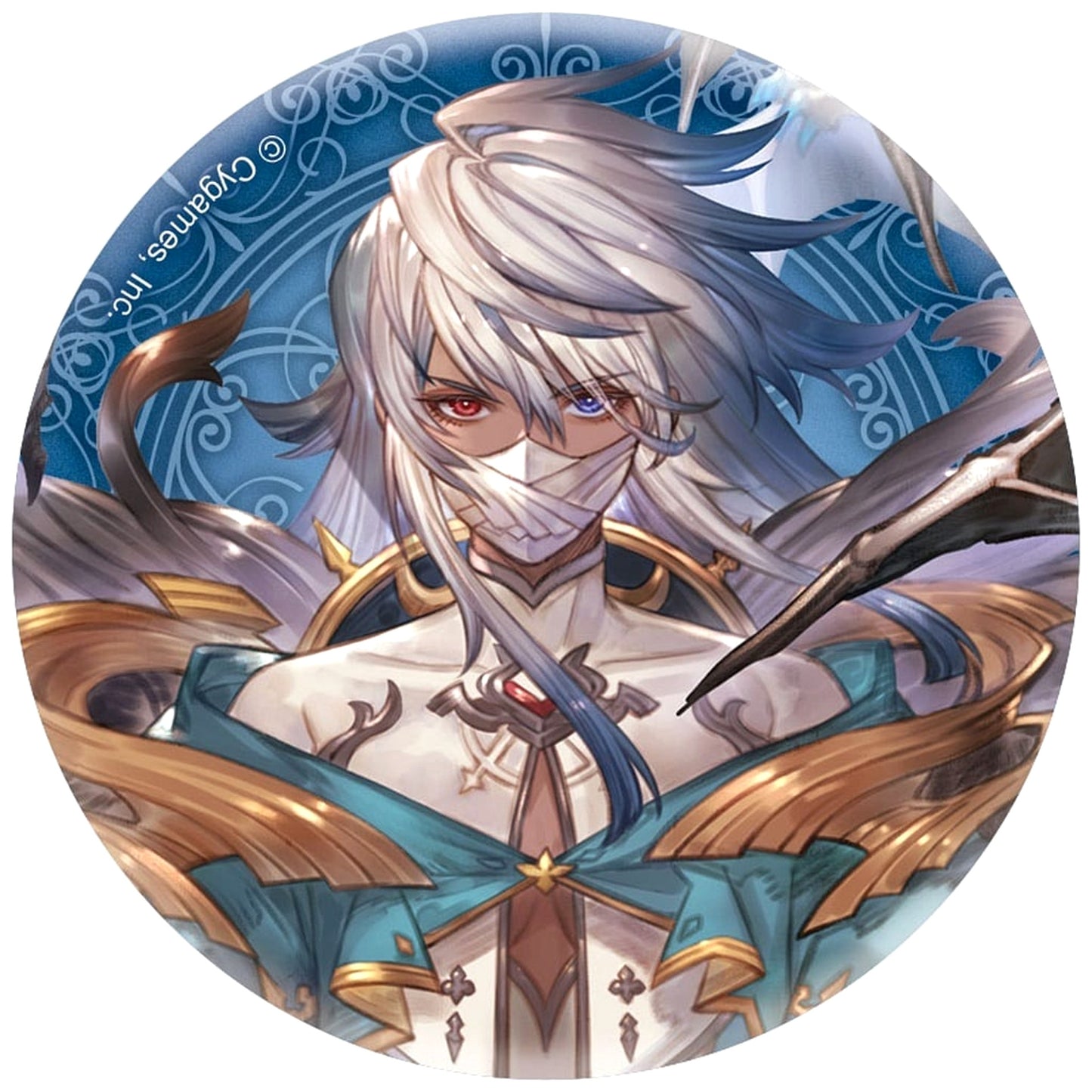 Granblue Fantasy Cosmos Aurora Character Badge Collection Anniversary Event BOX Buttons [USED]