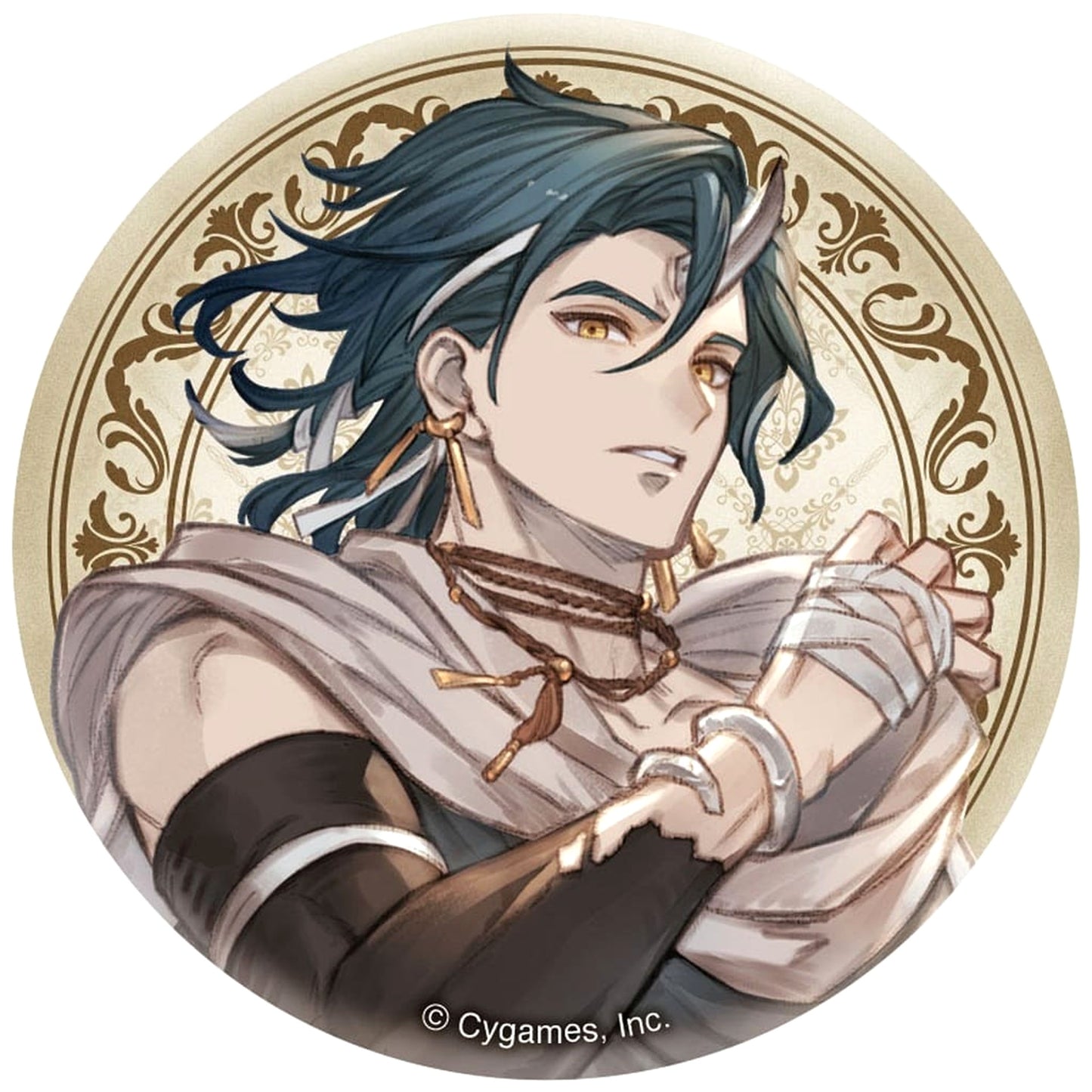 Granblue Fantasy Abramelin Aurora Character Badge Collection 10th Anniversary BOX Buttons [USED]