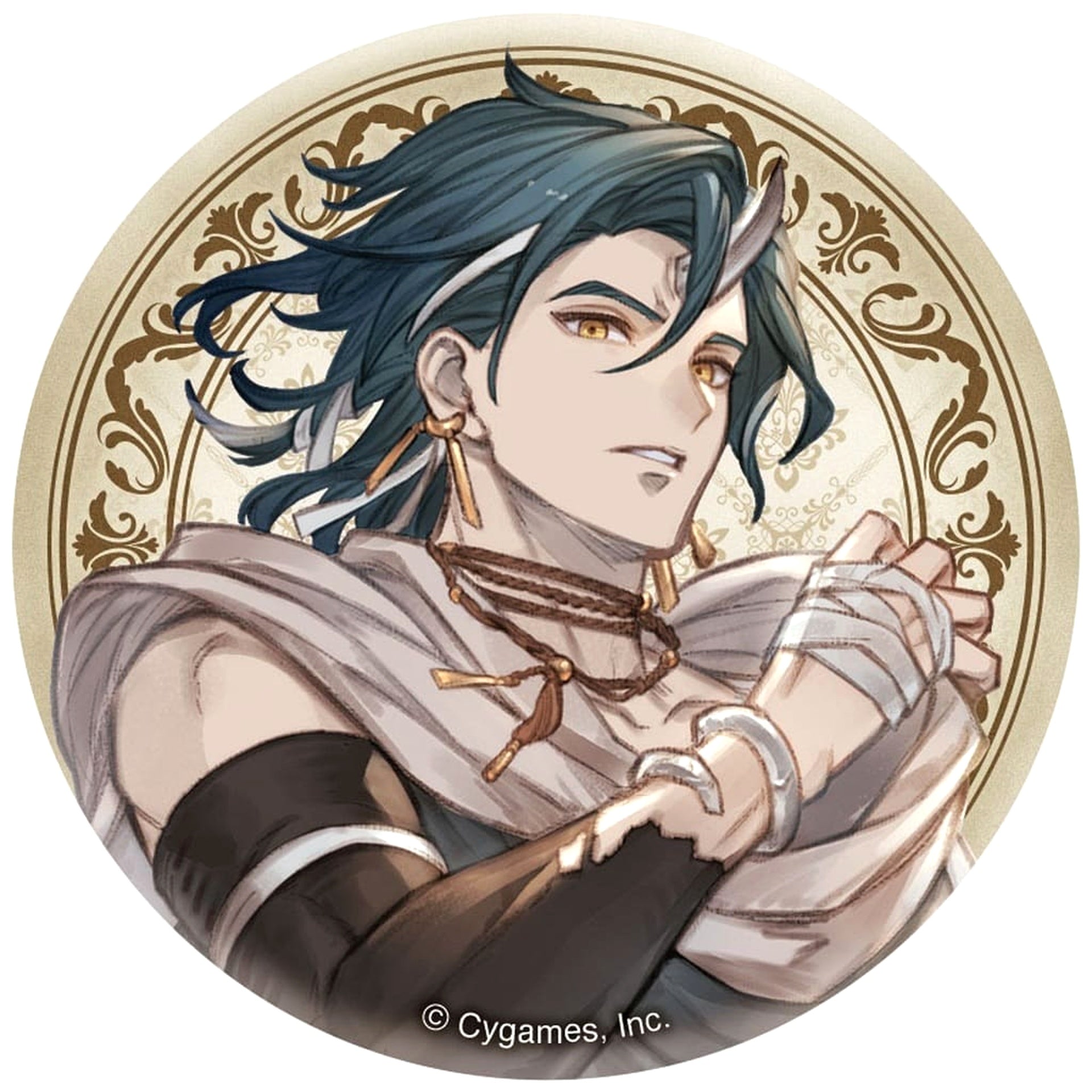Granblue Fantasy Abramelin Aurora Character Badge Collection 10th Anniversary BOX Buttons [USED]