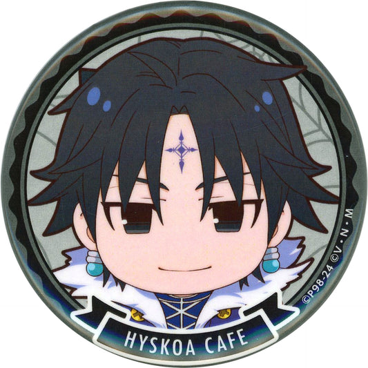 Chrollo Lucilfer SD HUNTERxHUNTER x animatecafe Magician Hisoka Hisocafe Vol. 2 Trading Button [USED]