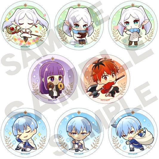 Set of 8 Frieren: Beyond Journey's End Trading Button Mini Character [USED]