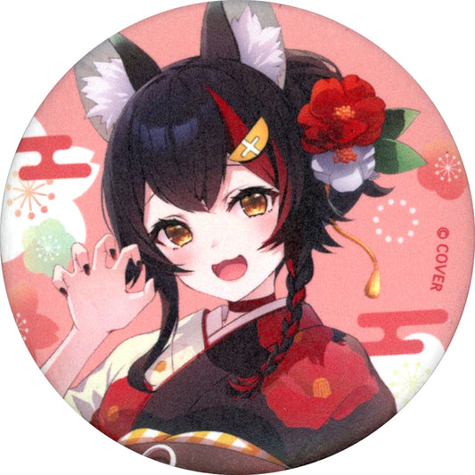Ookami Mio Virtual YouTuber Hololive Holo-cal Kyoto Edition Trading Washi Button [USED]