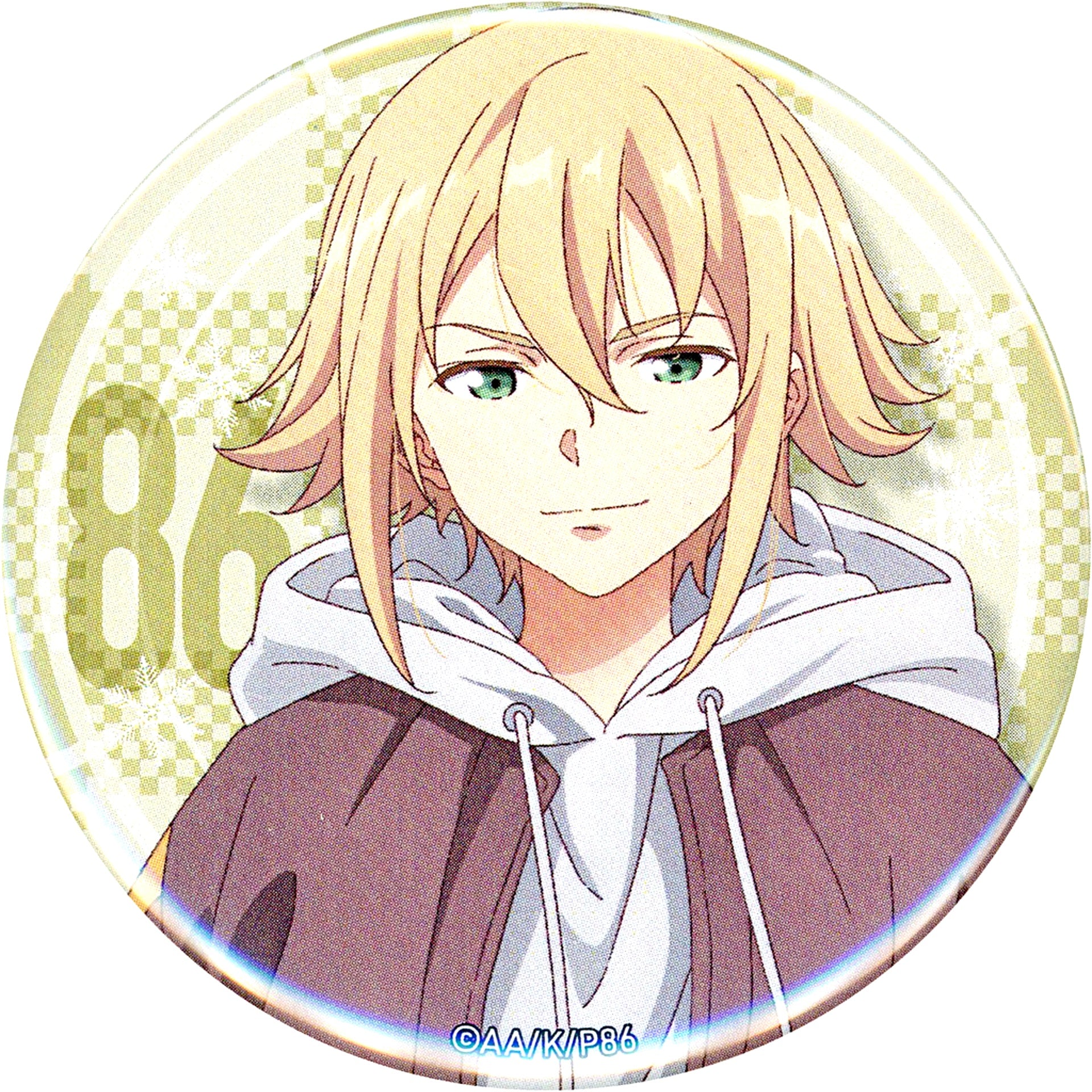 Theoto Rikka 86 Eighty-Six 57mm Round Button E Prize Oshikuji [USED]