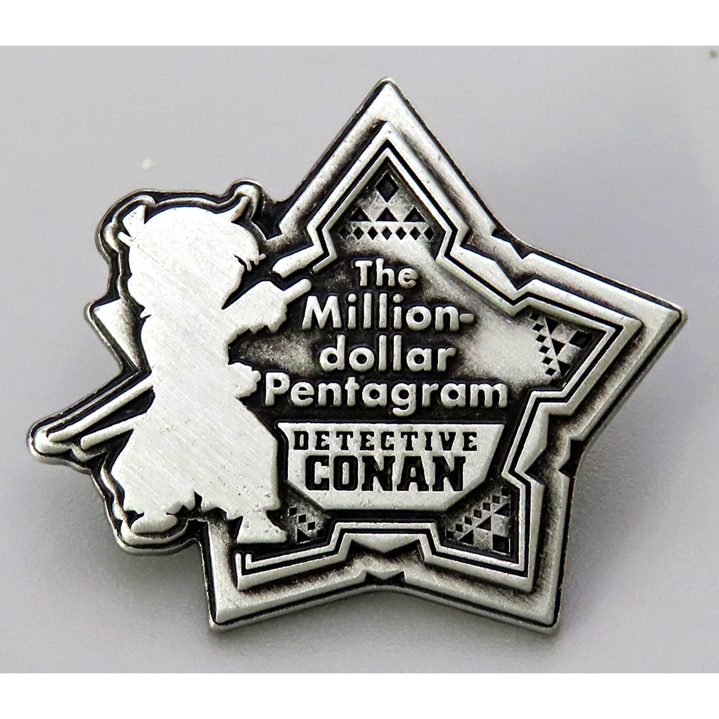 Conan Edogawa Detective Conan Pin Button Movie The Million-dollar Pentagram Theater Goods [USED]
