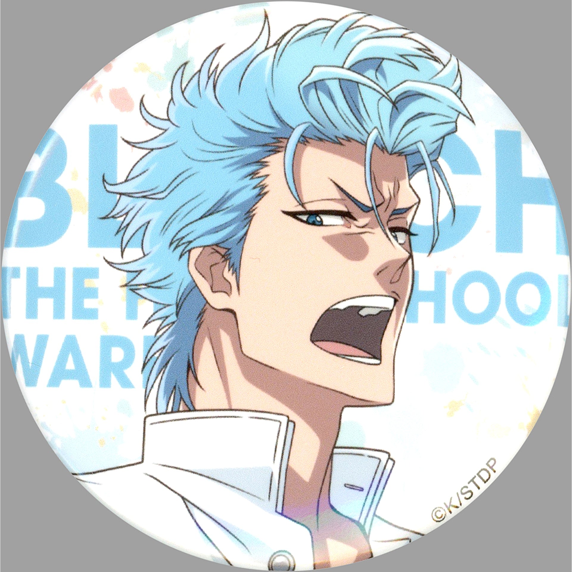 Grimmjow Jaegerjaquez Bleach Random Button Yokohama Landmark Tower The High School Warfare in Cafe Fan Base [USED]