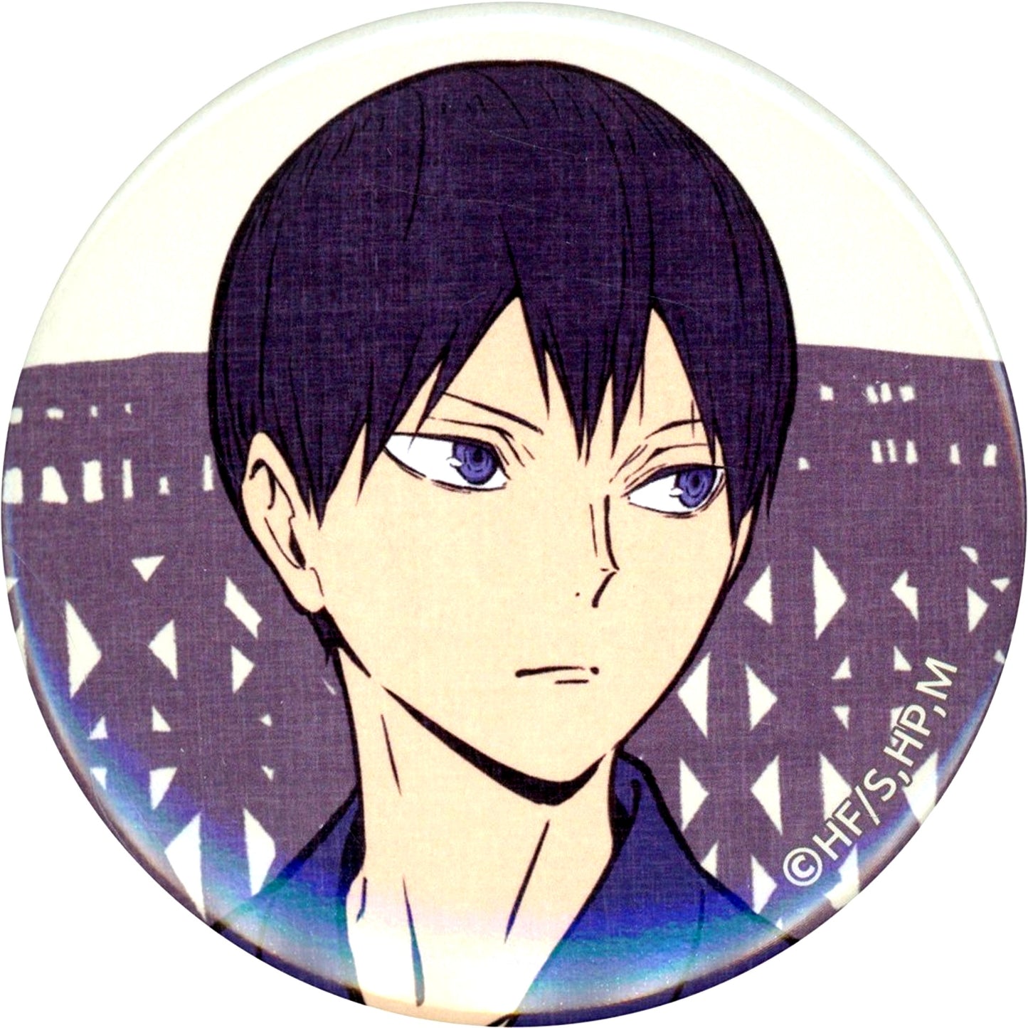 Tobio Kageyama Haikyu!! Trading Button Volleyball Four Seasons Scenery Summer Battle [USED]