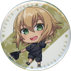 86 Theoto Rikka 57mm Can Badge Pop Up Shop Black-White in Yurakucho Marui Limited Buttons [USED]