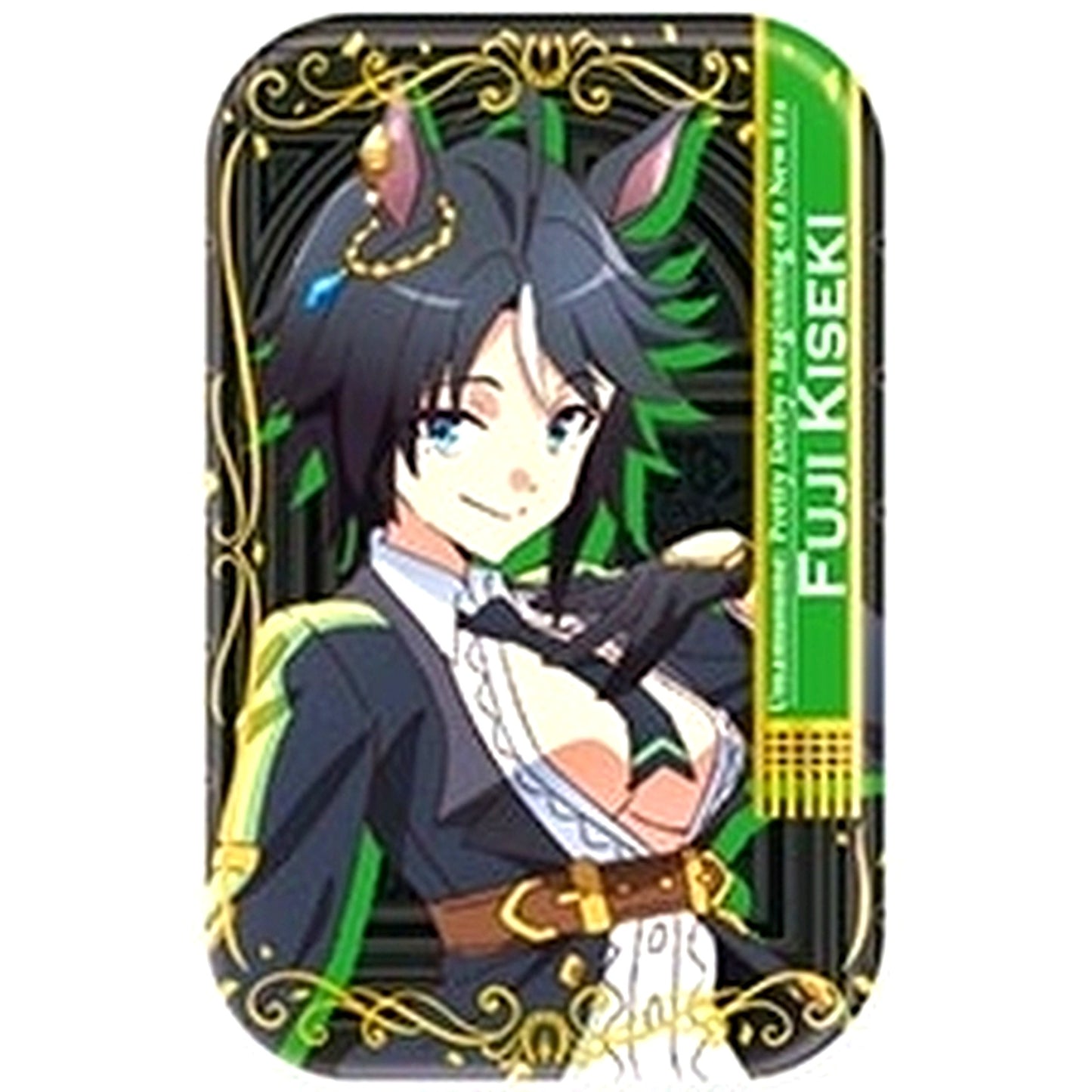 Fuji Kiseki Movie Uma Musume Pretty Derby Beginning of a New Era Foil Marukaku Button [USED]