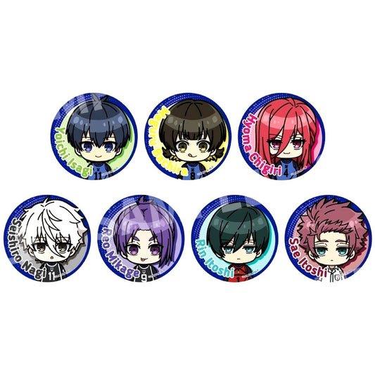 Set of 7 Blue Lock Button Toy Series Ver. [USED]