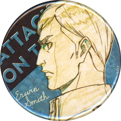 Attack on Titan Erwin Smith WIT STUDIO Can Badge Collection Part 2 Buttons [USED]