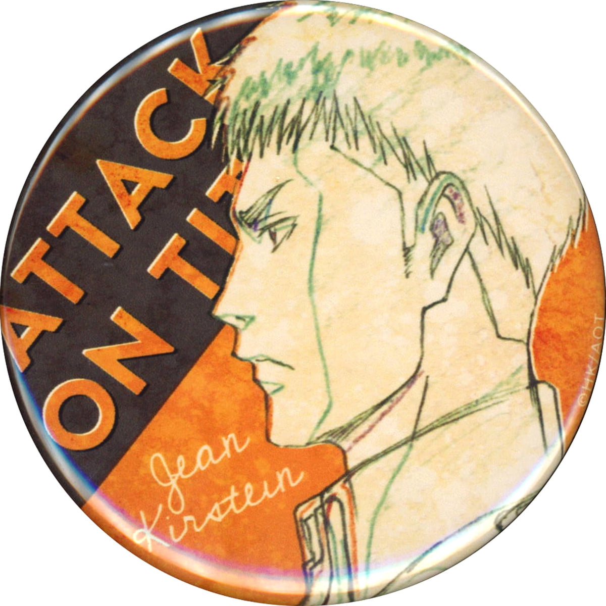 Attack on Titan Jean Kirstein WIT STUDIO Can Badge Collection Part 2 Buttons [USED]
