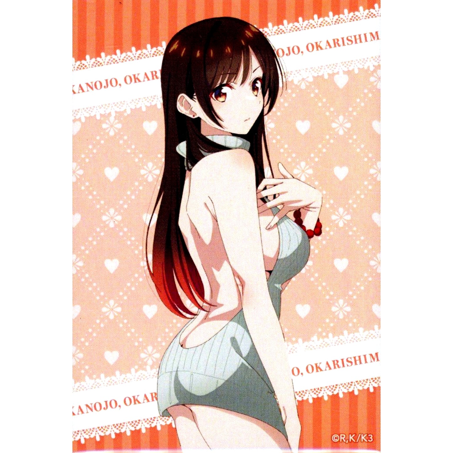 Chizuru Mizuhara 2 E-6 Prize Rent-A-Girlfriend DMM Scratch! Part 4 Stand Button [USED]
