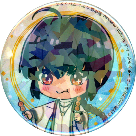Saber Fate/Samurai Remnant Collaboration Cafe in motto cafe Trading Hologram Button [USED]