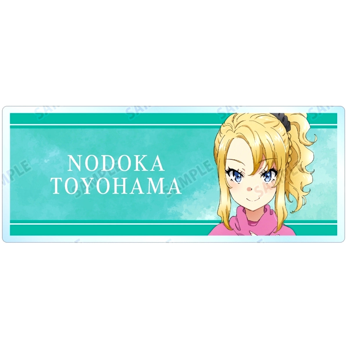 Nodoka Toyohama Rascal Does Not Dream of a Knapsack Kid Trading Acrylic Name Plate [USED]