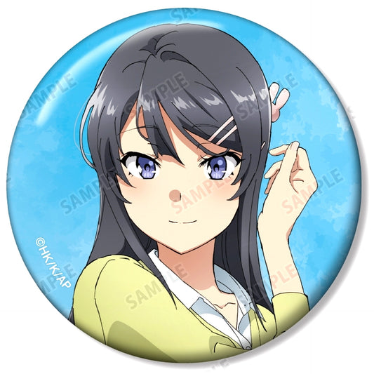 Mai Sakurajima Rascal Does Not Dream of a Knapsack Kid Trading Button [USED]