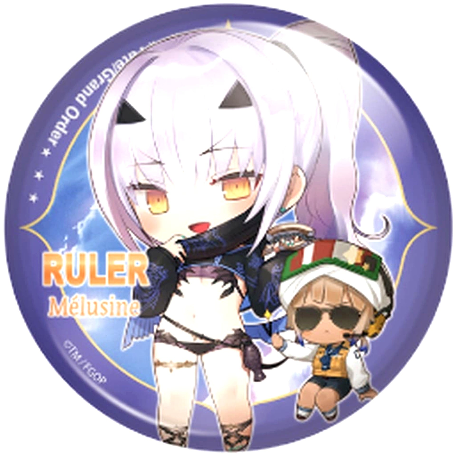 Fate/Grand Order Melusine Ruler Charatoria Can Badge Vol.14 [USED]