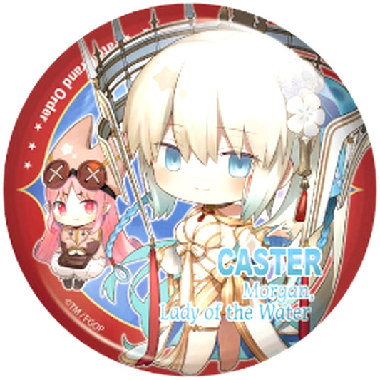 Fate/Grand Order Morgan Caster Charatoria Can Badge Vol.14 Water Queen [USED]