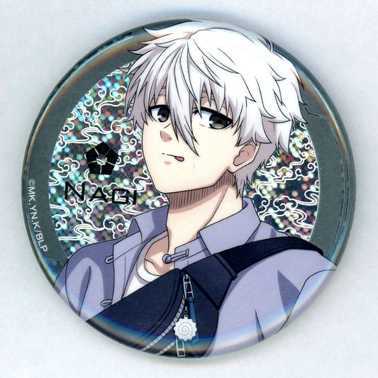 Seishiro Nagi Blue Lock Ramen Prison Full Body Close Up Glitter Button Collection [USED]