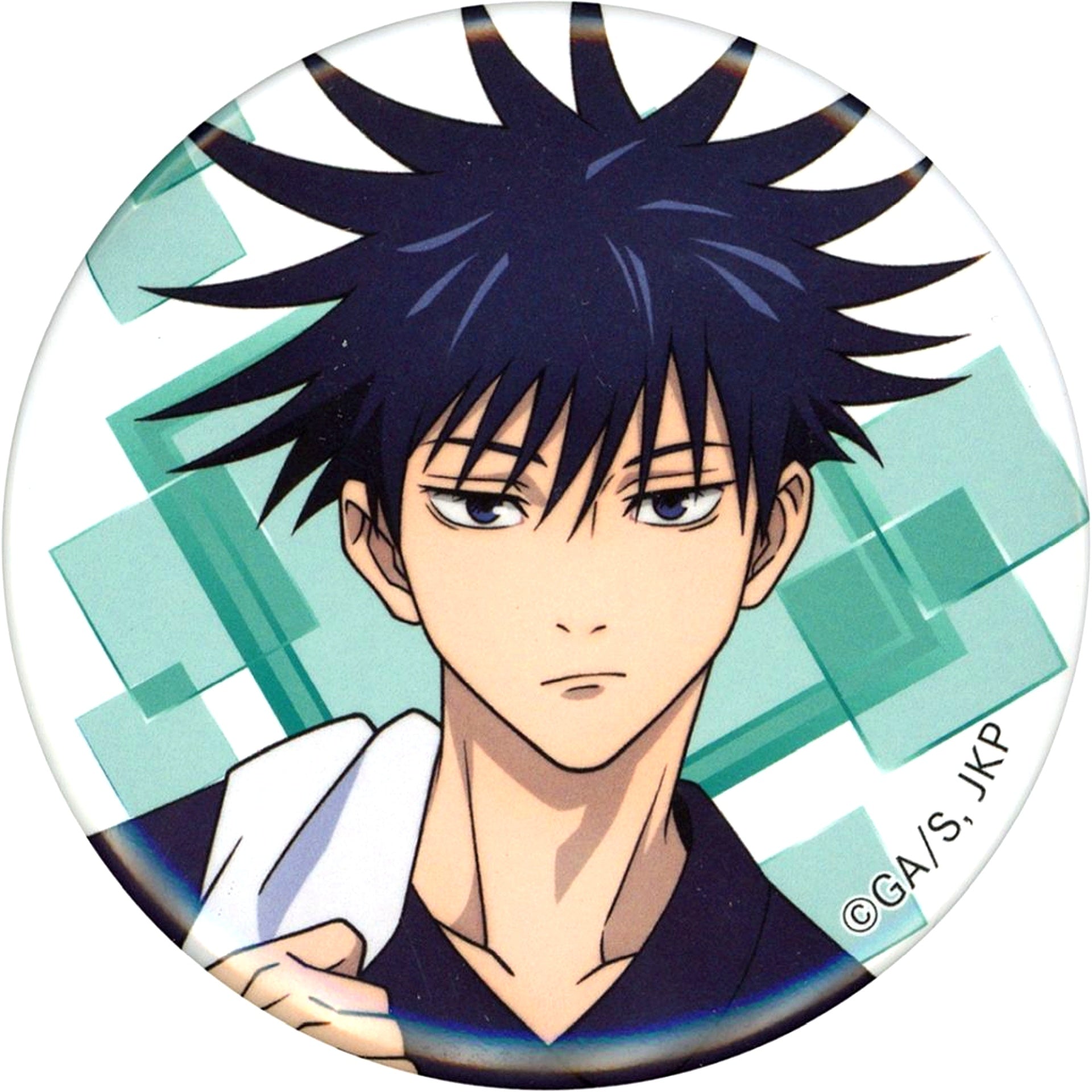 Megumi Fushiguro Jujutsu Kaisen Button Gokurakuyu RAKU SPA Gokuraku Juju Yasumi [USED]