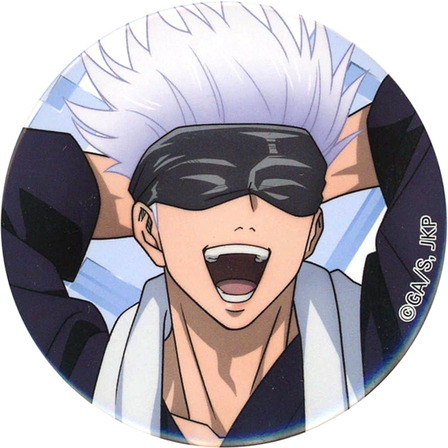 Satoru Gojo Jujutsu Kaisen Button Jujutsu Kaisen Gokurakuyu Raku Spa Gokuraku Juju Yasumi Limited [USED]