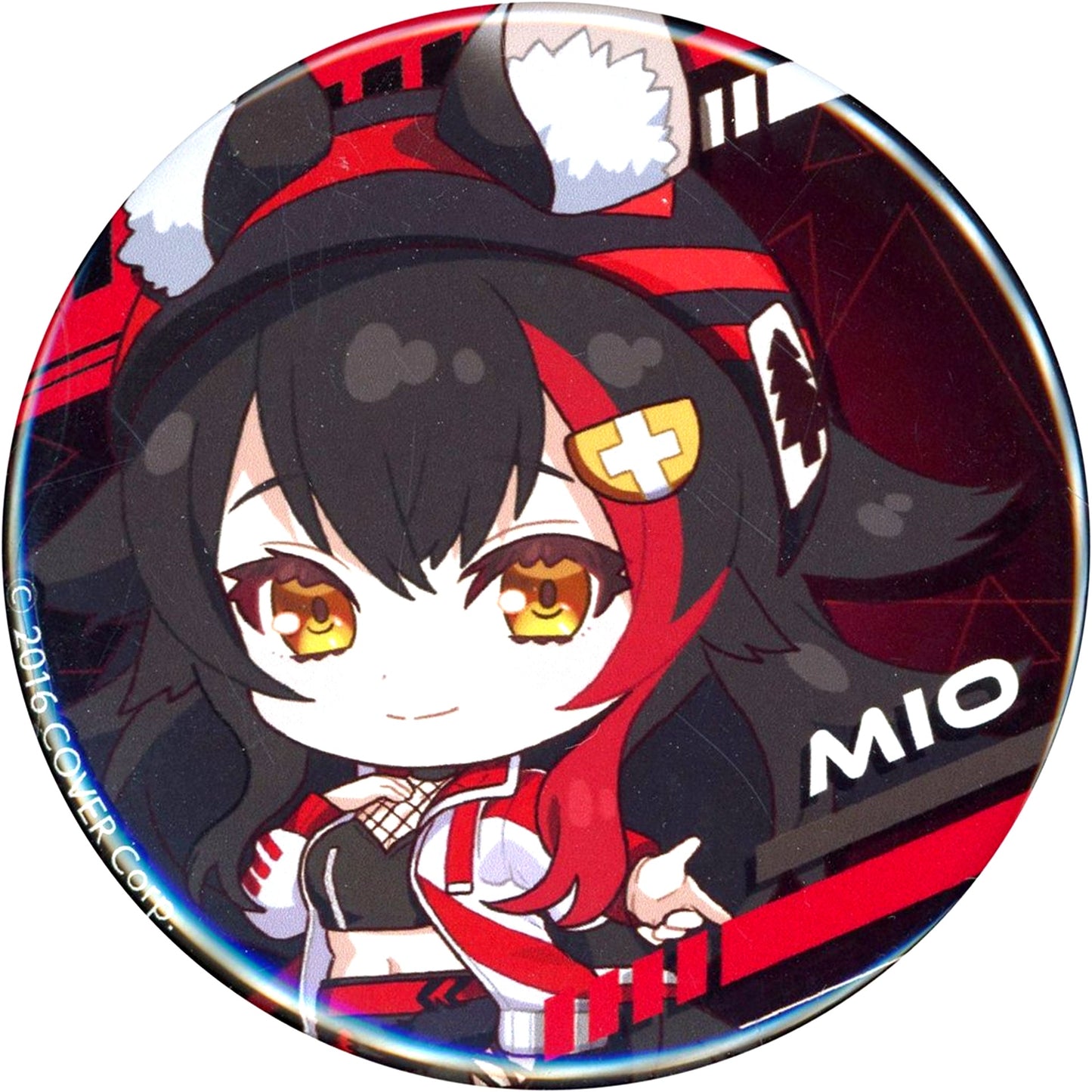 Ookami Mio hololive Chibi Character Button Virtual YouTuber GAMERS fes. Cho Cho Cho Cho Gamers Random Kuji with Prizes [USED]