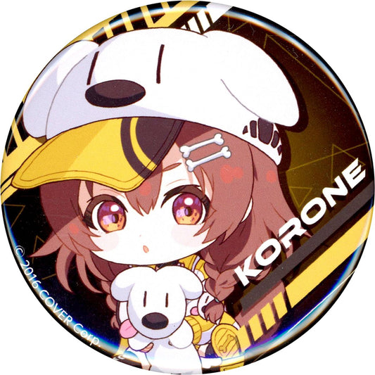 Inugami Korone Virtual YouTuber Holo Live hololive GAMERS fes Chou Chou Chou Chou Gamers Ataritsuki Random Kuji Chibi Chara Button [USED]