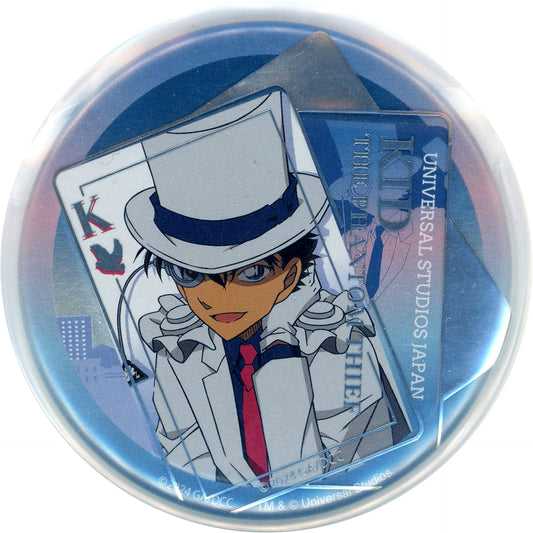 Kaito Kid Detective Conan World 2024 Button Collection With Cover Universal Studios Japan 2024 Ltd [USED]