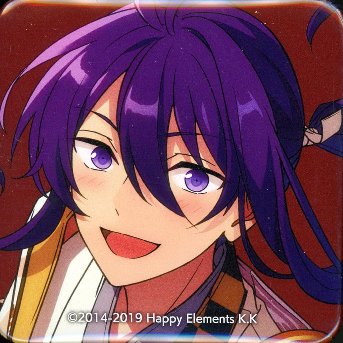 Ensemble Stars!! Souma Kanzaki Idol Square Can Badge animate Limited CD Album Series Trip Akatsuki Purchase Benefits Buttons [USED]