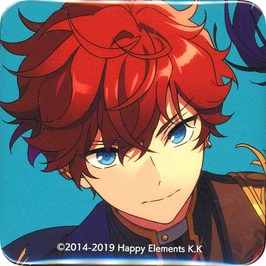 Single Item Hiiro Amagi Ensemble Stars!! Idol Square Button Set CD Album Series ALKALOID / TRIP Animate Paid Bonus [USED]