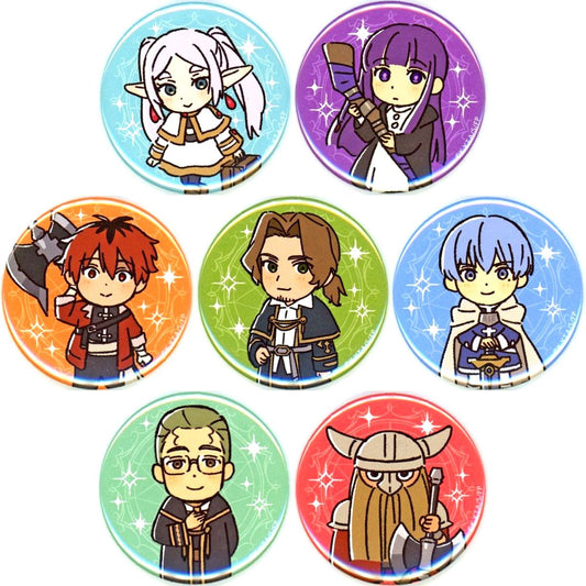 Set of 7 Frieren: Beyond Journey's End Random Button Fellowship Ver. Frieren: Beyond Journey's End Exhibition -The Story Beginning from the End of the Adventure- [USED]