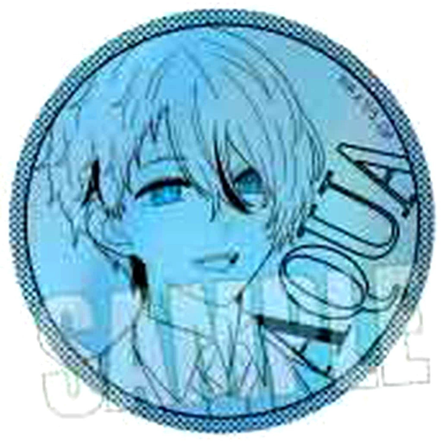 Oshi No Ko Aqua Trading Hologram Can Badge Buttons [USED]