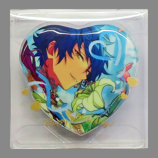 Jun Sazanami Ensemble Stars!! White Day Heart Button [USED]