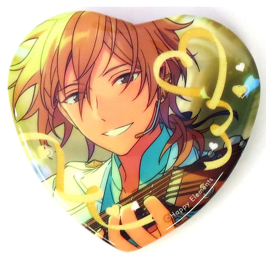 Kaoru Hakaze Ensemble Stars!! White Day Heart Button [USED]