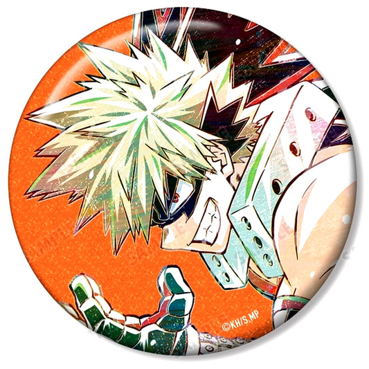 Katsuki Bakugo My Hero Academia Trading Ani-Art Part 6 Glitter Button Ver.B [USED]