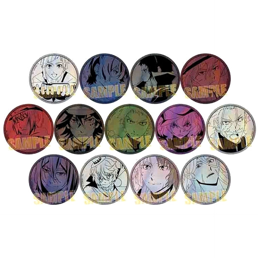 Chuya Nakahara & Others Bungo Stray Dogs All 13 Types Set Trading Hologram Button [USED]