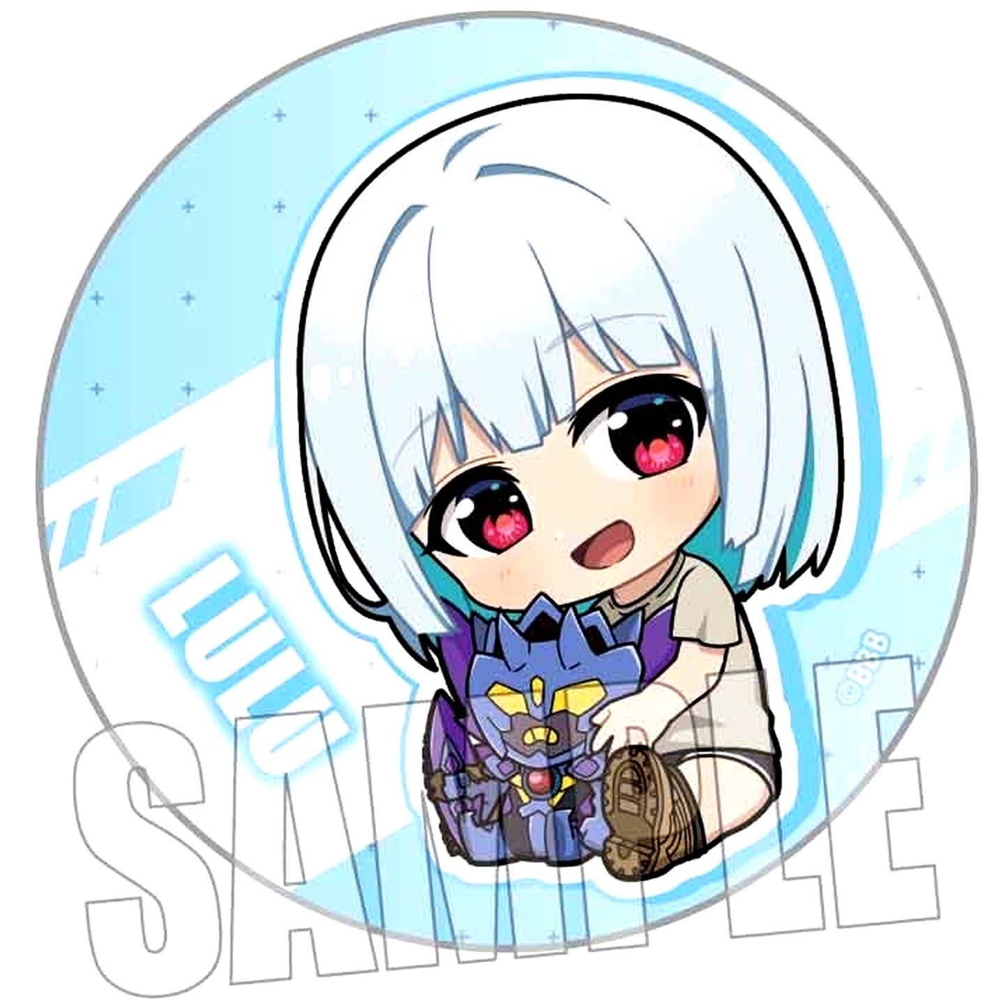 Lulu Brave Bang Bravern! Trading Button Gyugyutto [USED]