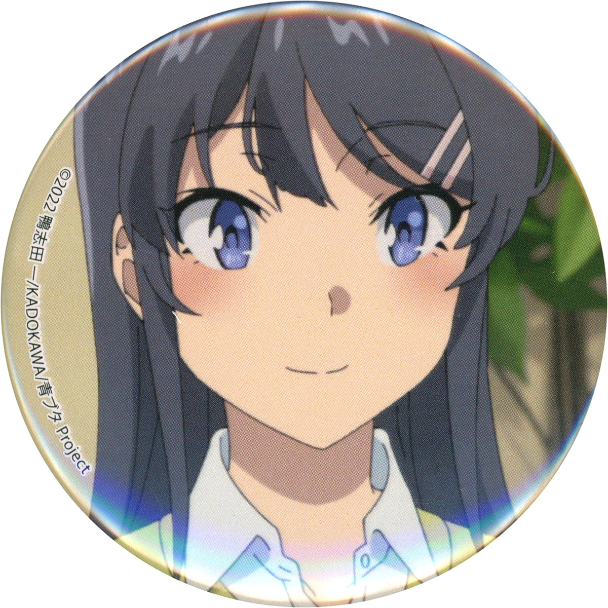 Mai Sakurajima Casual Clothes Rascal Does Not Dream of a Knapsack Kid TSUTAYA POP UP SHOP Button Blind [USED]