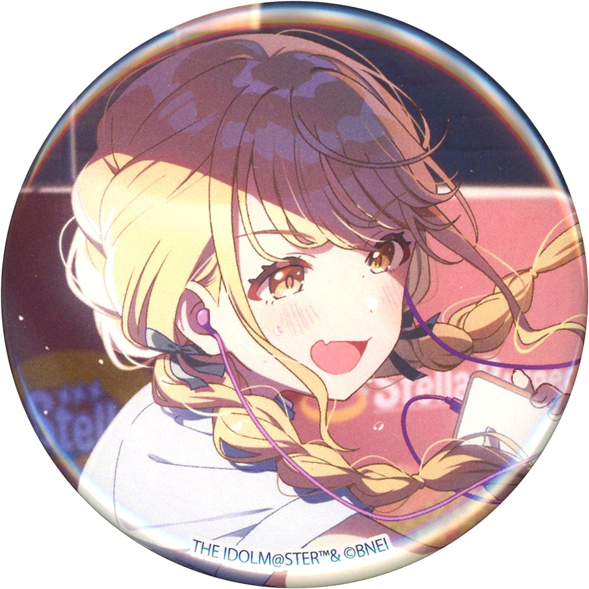 Kotone Fujita - School Uniform Gakuen Idolmaster Official Trading Tin Badge Kotone Fujita [USED]