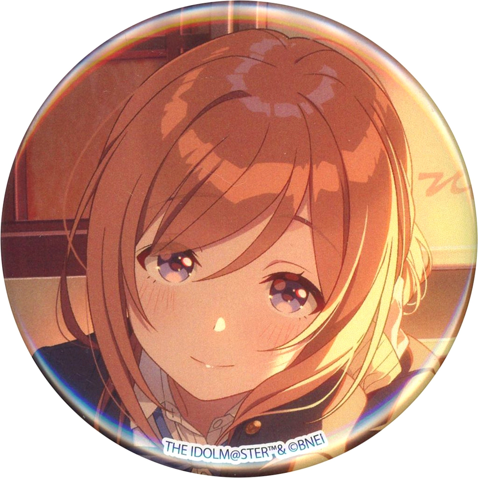 Rinami Himesaki - School Uniform / Blazer Gakuen Idolmaster Official Trading Tin Badge Rinami Himesaki [USED]
