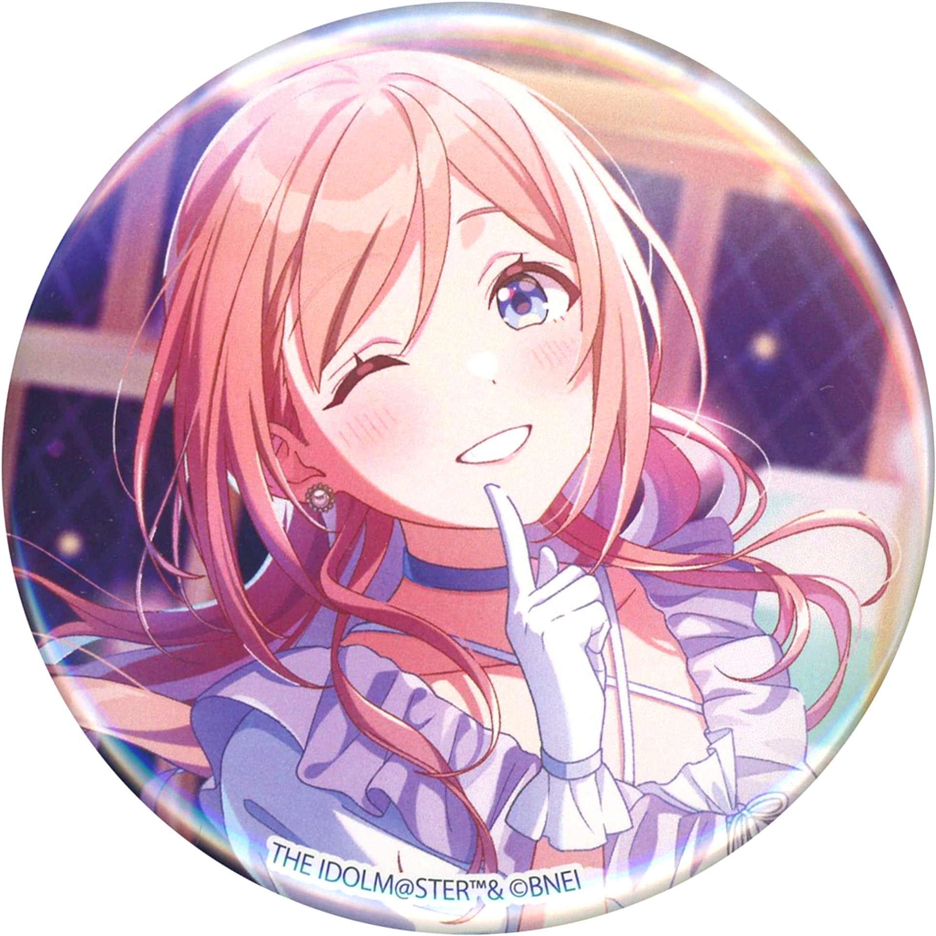 Rinami Himesaki - Wink Gakuen Idolmaster Official Trading Badge Rinami Himesaki [USED]