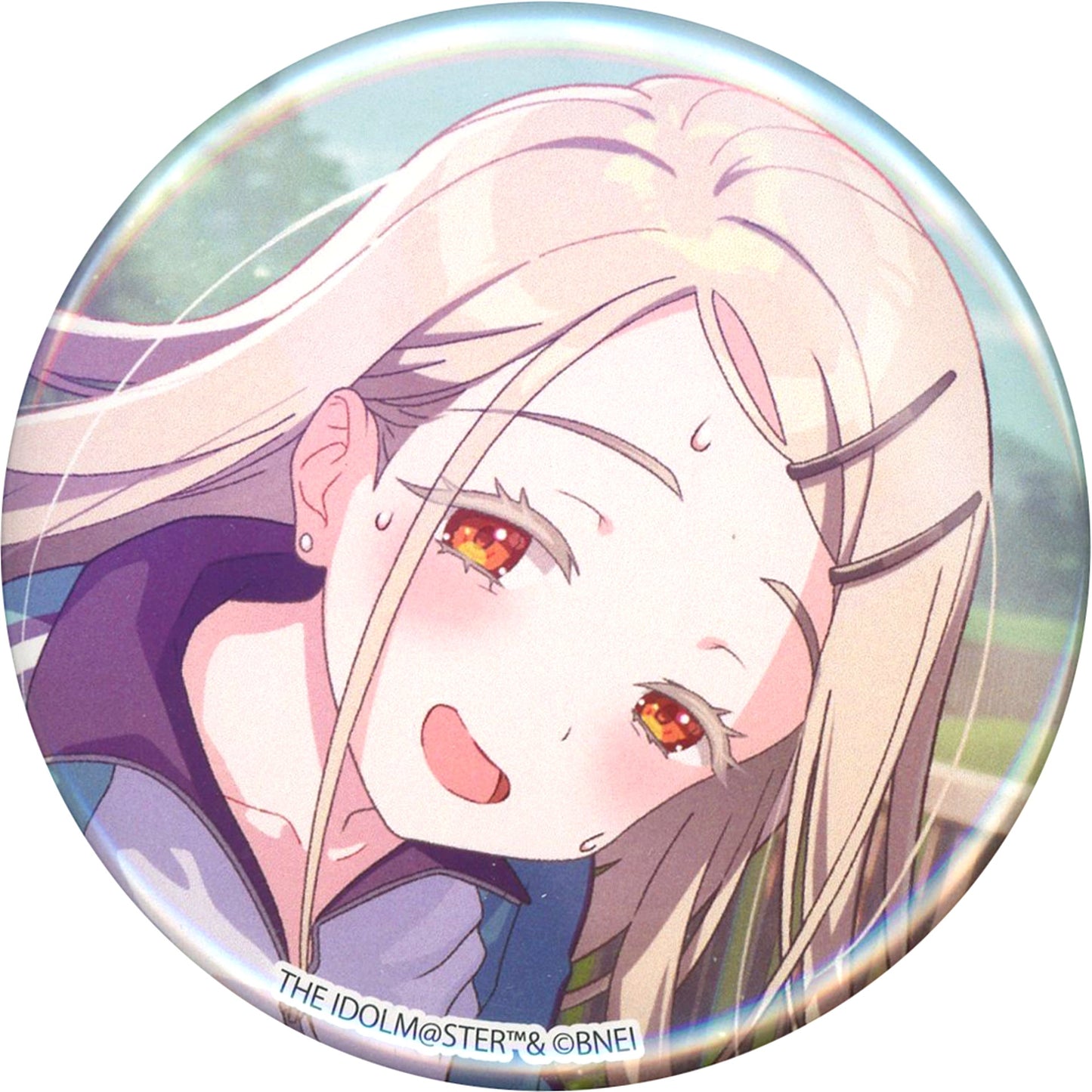 Hiro Shinosawa - Jersey / Outdoors Gakuen Idolmaster Official Trading Badge Hiro Shinosawa [USED]