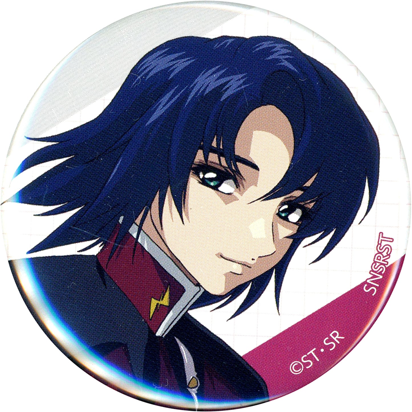 Athrun Zala - ZAFT Uniform / Facing Right Mobile Suit Gundam SEED Athrun Only Character Badge Collection [USED]