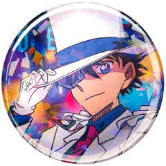 Kaito Kid Citylights Detective Conan Hologram Button [USED]