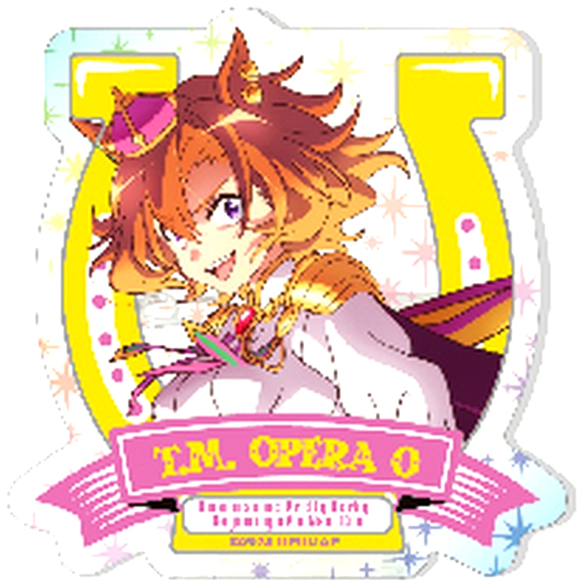 T.M. Opera O Movie Uma Musume Pretty Derby Beginning of a New Era Acrylic Badge [USED]