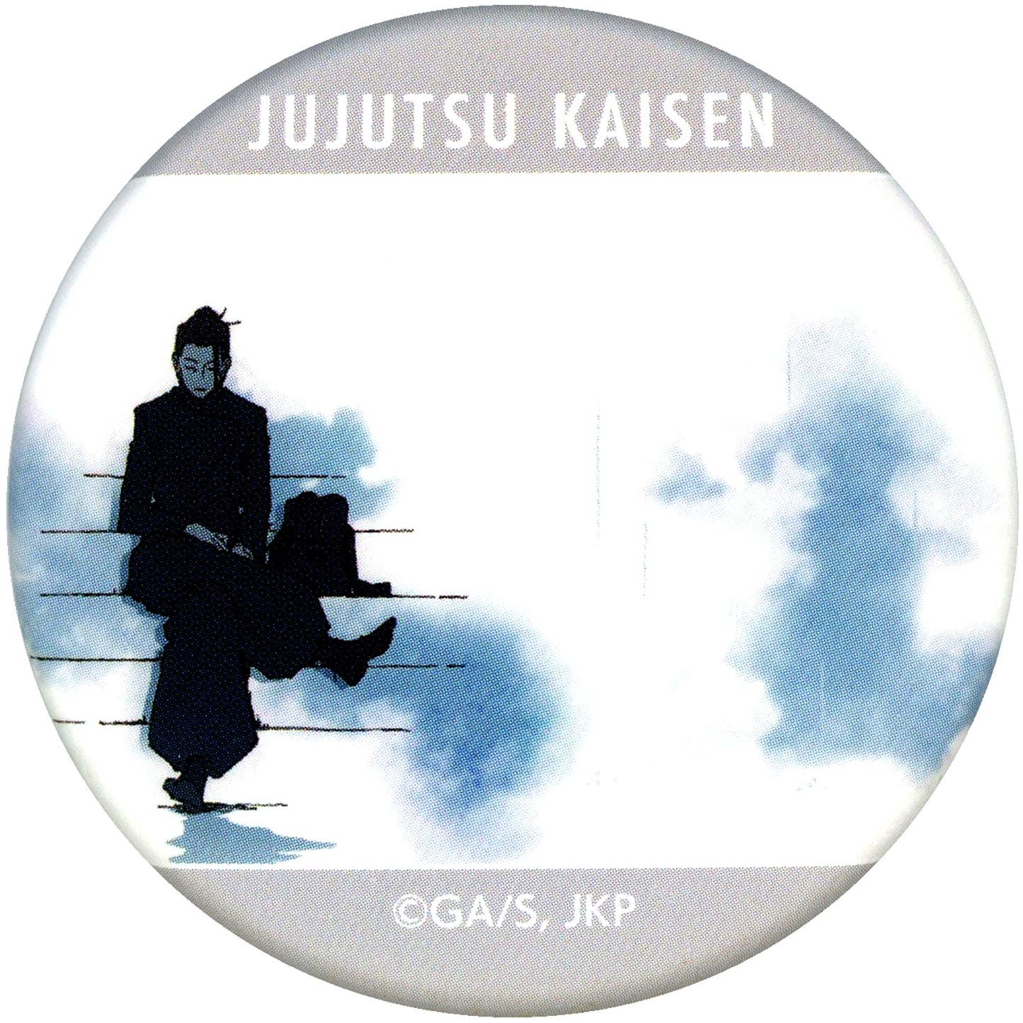 Suguru Geto White Background Jujutsu Kaisen Season 2 Shibuya Incident CLIMAX Button Collection Hidden Inventory Premature Death ED [USED]