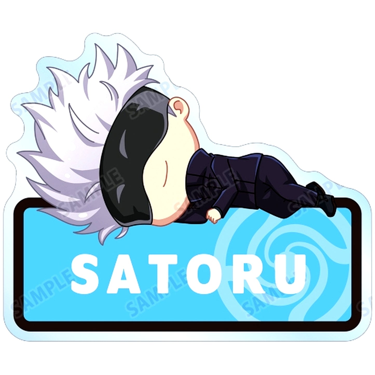 Satoru Gojo Jujutsu Kaisen Trading Chibikoro Acrylic Name Plate [USED]