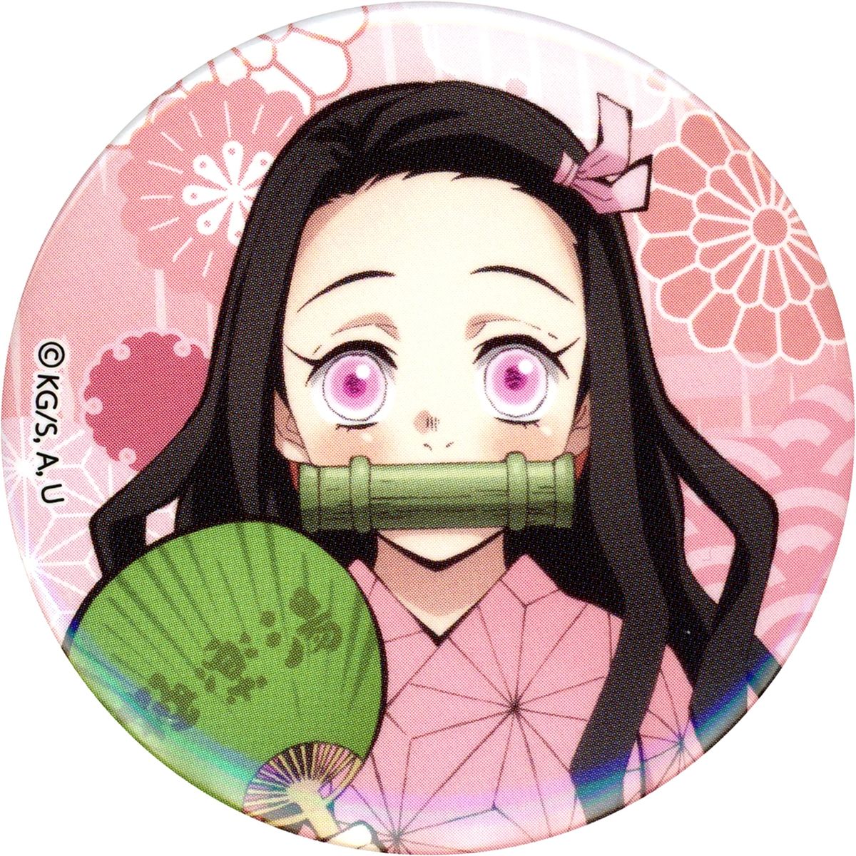 Nezuko Kamado Demon Slayer: Kimetsu no Yaiba After Bath Button Gokurakuyu RAKU SPA Part 3 Hashiras Heavenly Holiday [USED]
